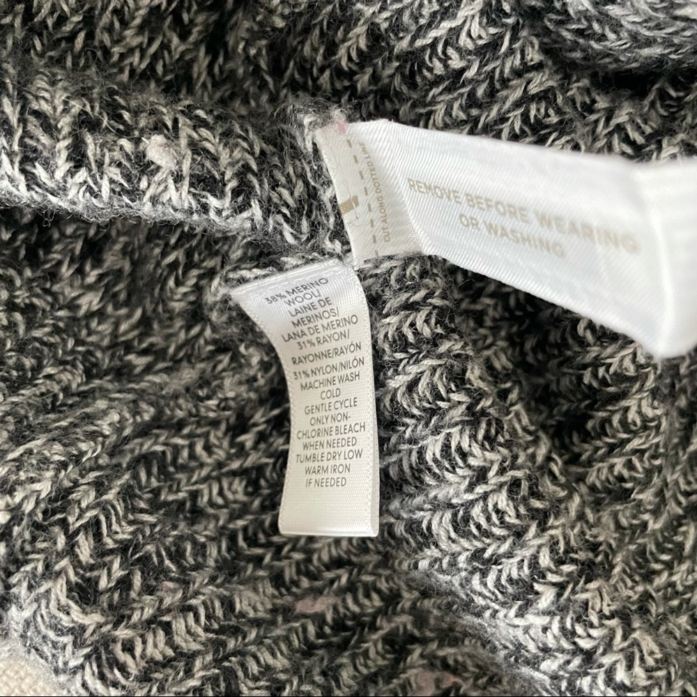 Lou and grey sweater cardigan women’s medium m grey heather - Picture 3 of 5